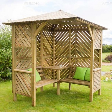 Corner Arbour 950 - Pressure Treated, PEFC Certified
