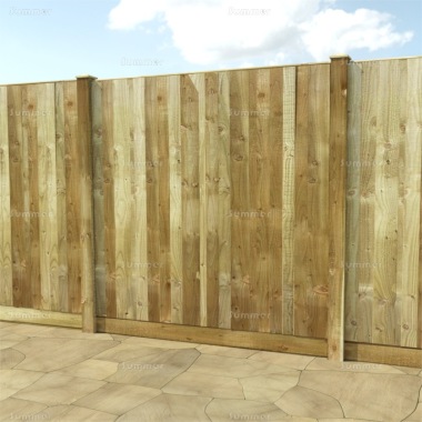Fence Panel 805 - Feather Edge Closeboard, Pressure Treated Fence Panel 805 - Feather Edge Closeboard, Pressure Treated