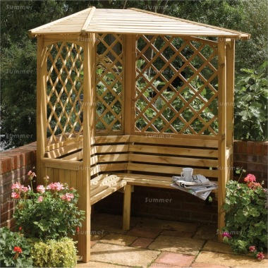 Corner Arbour 52 - Pressure Treated, PEFC Certified