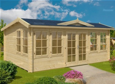 Clocktower Log Cabin 270 - Double Glazed, FSC® Certified