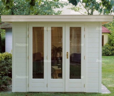 Folding Door Log Cabin 302, EPDM Roof