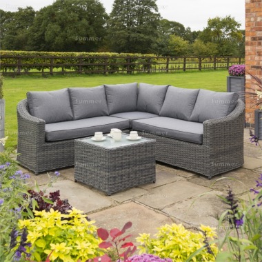 6 Seater Rattan Corner Lounge Set 626 - Aluminium Frame, Cushions Included 6 Seater Rattan Corner Lounge Set 626 - Aluminium Frame, Cushions Included
