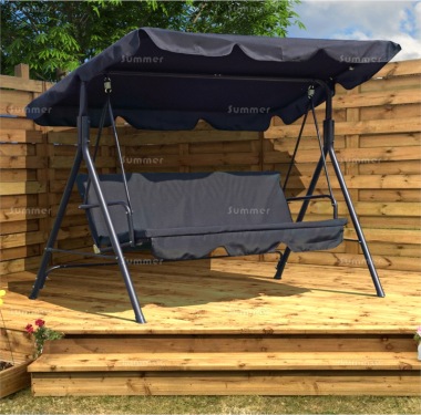 Swing Seat 398 - Showerproof Canopy, Padded Seat Swing Seat 398 - Showerproof Canopy, Padded Seat