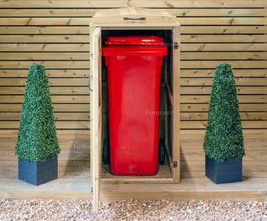Pressure Treated Wheelie Bin Store 722 - 140L, 180L, 240L, FSC® Certified Pressure Treated Wheelie Bin Store 722 - 140L, 180L, 240L, FSC® Certified